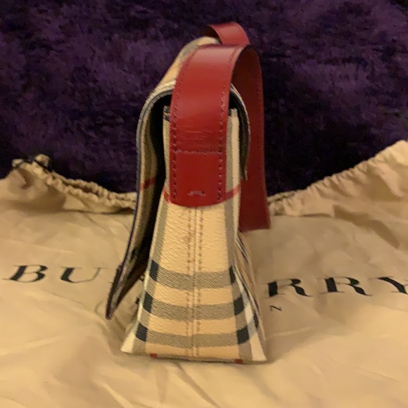 Vintage Burberry Haymarket Check Shoulder Bag - Picture 3 of 7